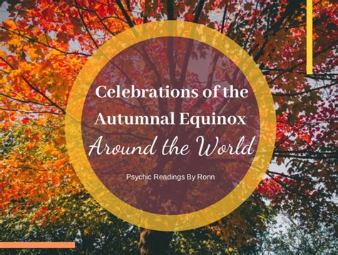 Celebrations of the Autumnal Equinox | Autumnal equinox, Equinox ...