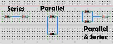 Series Parallel Circuit Breadboard