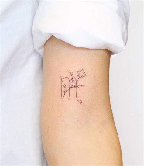 Girly Scorpio Symbol Tattoos