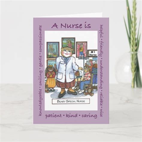 A School Nurse is... card | Zazzle.com | Nursing school, Nurse, Cards