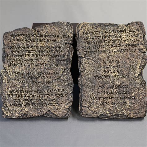 Ten Commandments Tablets - Biblical Heritage Exhibit