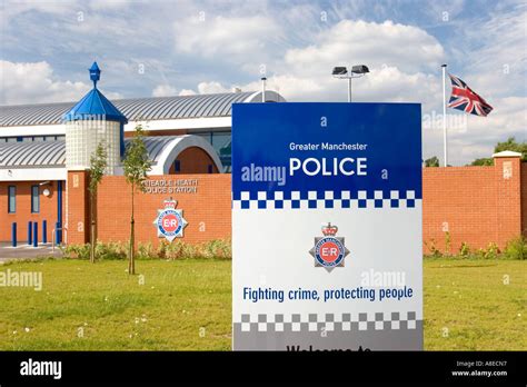 Cheshire Stockport Cheadle Heath new police station Stock Photo - Alamy