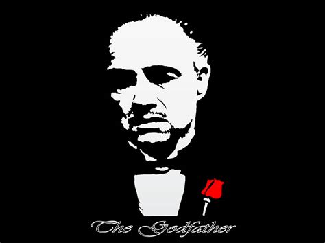 The Godfather Marlon Brando Vector Art & Graphics | freevector.com