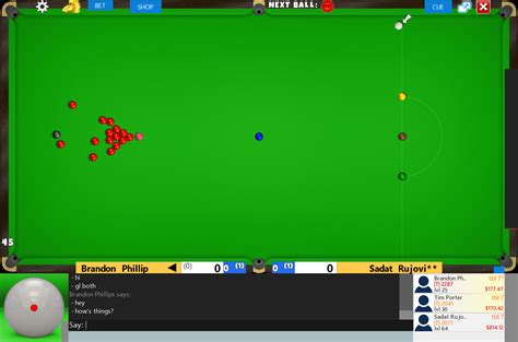 Online Snooker Game