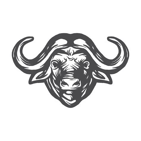 Premium Vector | Buffalo logo vector