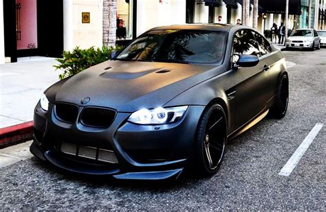 Matte black BMW M3.. | ビーエム, スーパーカー, 車