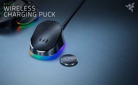 Razer Wireless Charging Puck for Basilisk V3 Pro Gaming Mouse: Magnetic ...