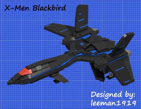 LEGO MOC X-Men Blackbird (X-Jet) by leeman1919 | Rebrickable - Build ...