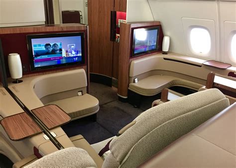 Flight Review: Qatar Airways First Class - Bucket List Traveler | Qatar ...