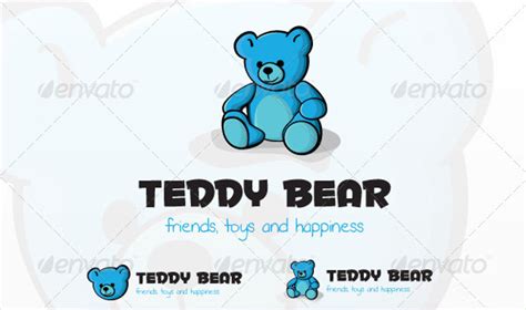 45+ Teddy Bear Logo Designs, Ideas, Examples | Design Trends - Premium ...