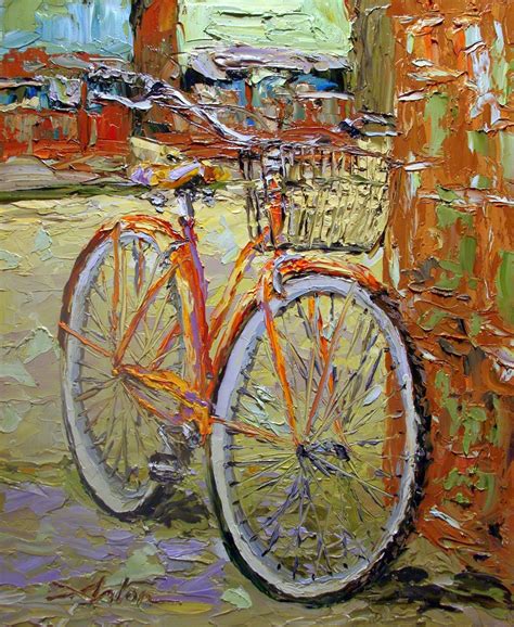 Arlon Rosenoff Fine Art | Bicycle art, Bicycle painting, Painting ...