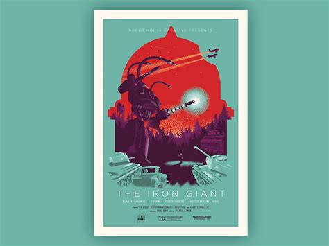 The Iron Giant Poster by Robot House on Dribbble