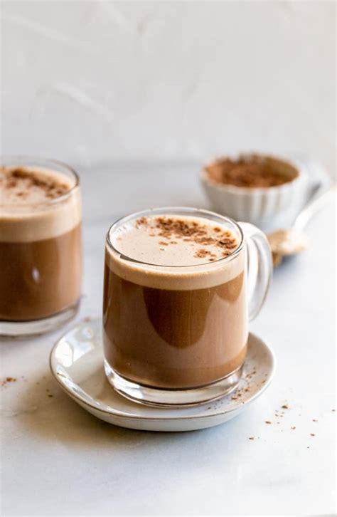 Dairy Free Cashew Mocha Latte - The Toasted Pine Nut