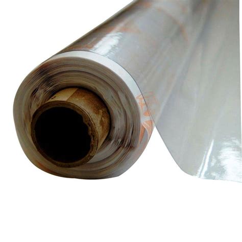 Vinyl-It 4-1/2 ft. x 75 ft. Clear 8 mil Plastic Sheeting 10008 - The ...