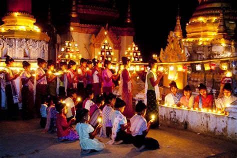 Festivals of Light in Myanmar