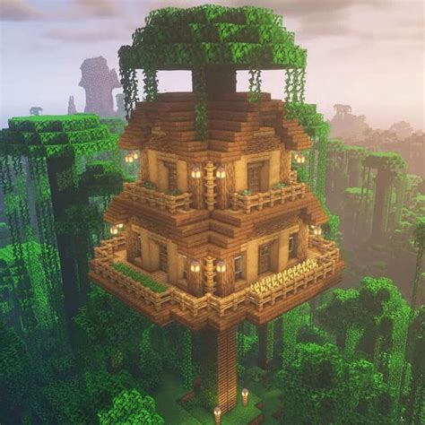 21 Minecraft Treehouse Build Ideas and Tutorials - Mom's Got the Stuff ...