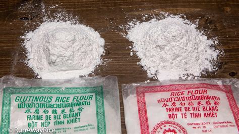 Rice Flour vs. Glutinous Rice Flour - What are the Differences?