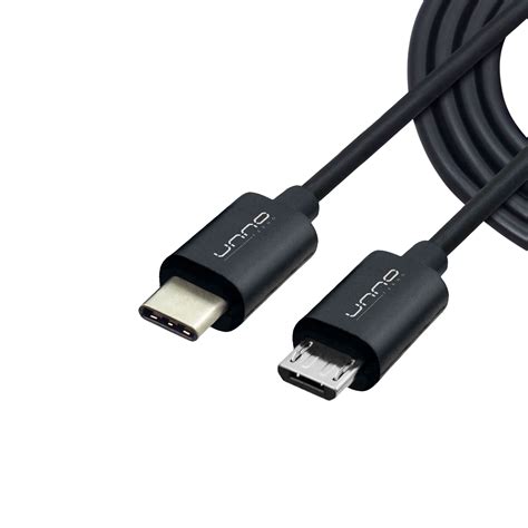 USB C TO MICRO USB A CABLE | 5 FT CB4058BK | Unno Tekno