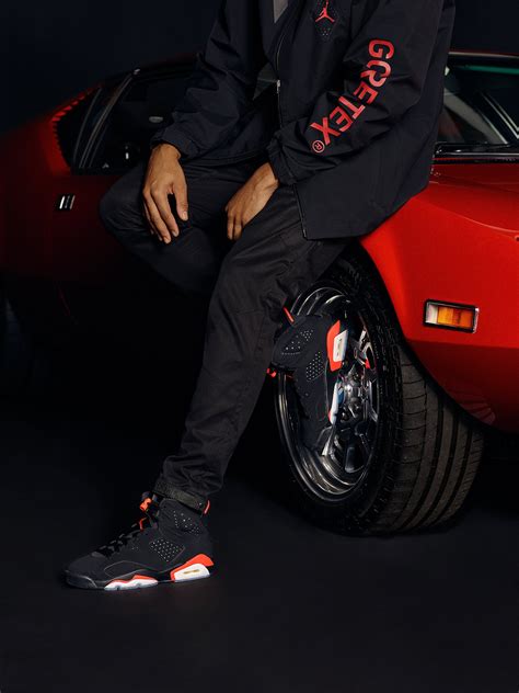 Air Jordan 6 Black Infrared Goretex Jacket | SneakerFits.com