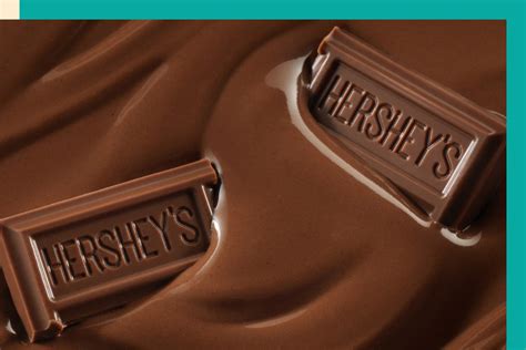 Melted Hersheys Chocolate Bar