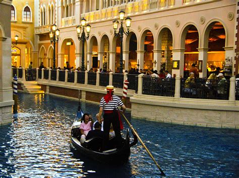 Gondola Ride Inside Venetian Hotel Photograph by Jon Berghoff - Fine ...