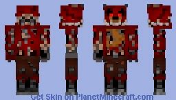 Twisted Foxy Minecraft Skin