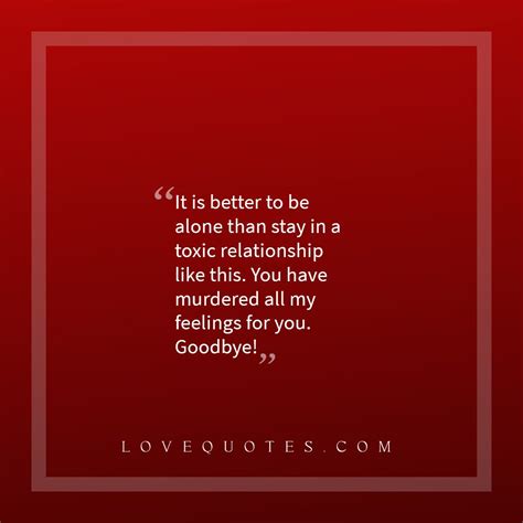 A Toxic Relationship - Love Quotes