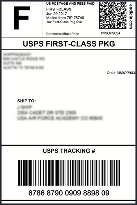 Usps Print Label