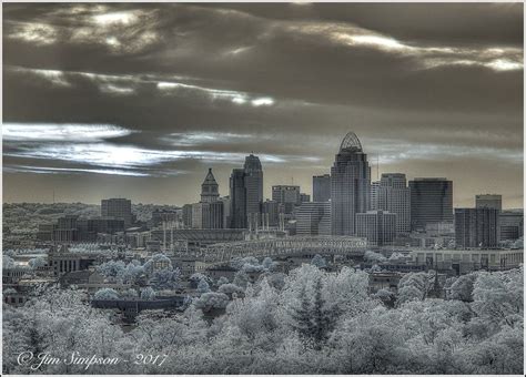 Cincinnati in the Winter, or, Another pic of Cincinnati from Kentucky ...