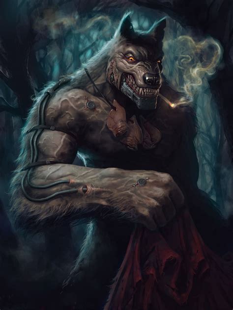 Big Bad Wolf Art - artjula