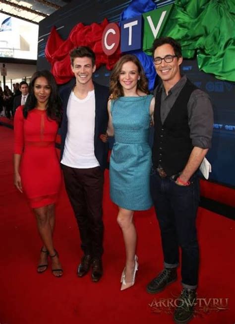 Danielle Panabaker, Grant Gustin, Candice Patton & Tom Cavanagh