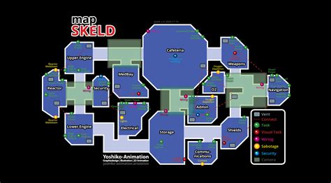 Among Us Skeld Map Is Gorgeous In Cartoony 3d Recreation | Images and ...