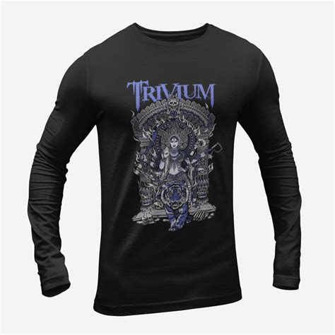 Trivium Artwork Long Sleeve T-Shirt, Trivium Band Heavy Metal Merch ...