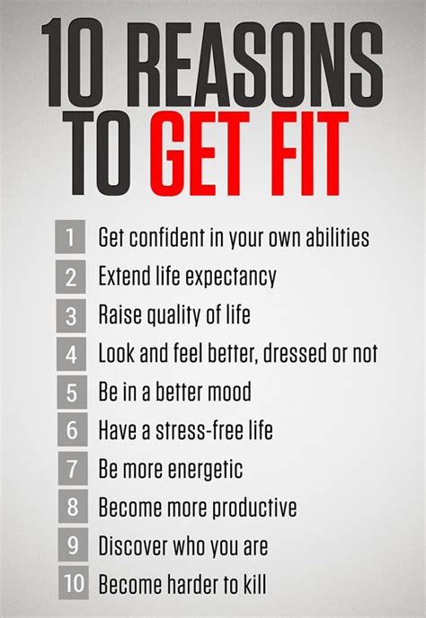 10 Reasons to #Getfit #fitness #gym #health #workouy | Fitness ...