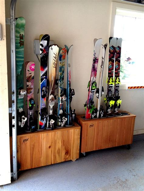 21 best Ski Storage images on Pinterest | Ski rack, Garage storage and ...