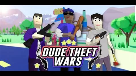 Скачать игру Dude Theft Wars и мод для Андроид