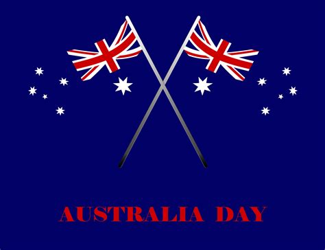 Australia Day Flags Background Free Stock Photo - Public Domain Pictures