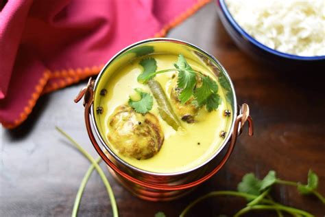 Punjabi Kadhi Chawal | Yogurt-based Curry with Rice in Instant Pot ...