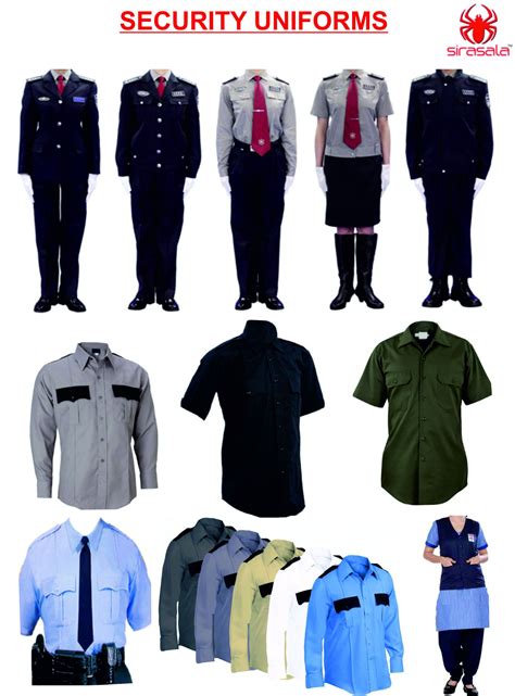 Poly Cotton Security Guards Uniform / Security Uniform for Men and ...