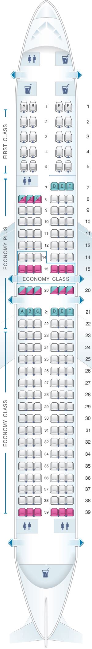 Seat Map United Airlines Boeing B737 MAX 9 | SeatMaestro