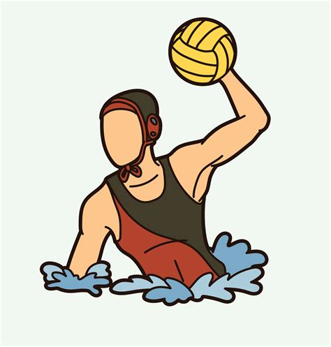 Water Polo Player Clipart Of Flowers