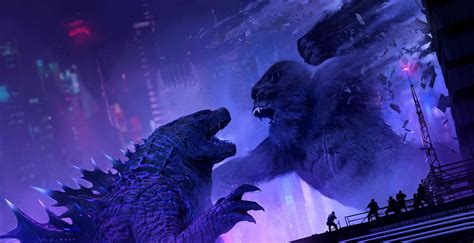 Stunning New Godzilla vs. Kong Concept Art Discovered