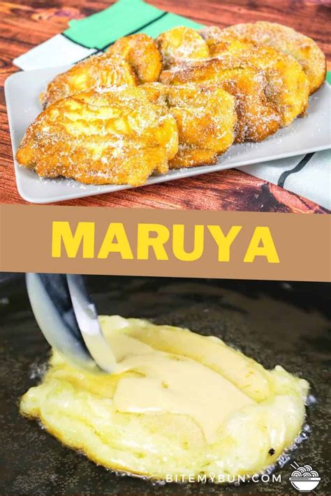 Maruya recipe (Banana fritter w/ sugar): Don't forget THIS ingredient!