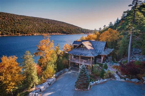 Acadia Lodge -- Secluded Shoreline Custom Design Retreat by Acadia ...