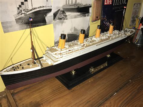 Titanic model I built last year, my first model : r/titanic