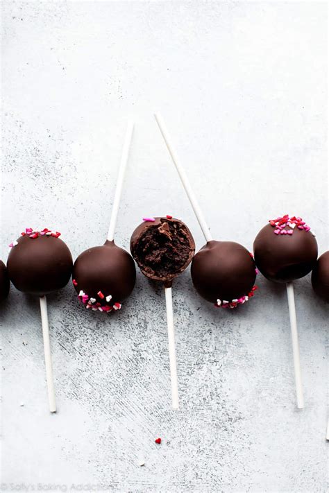 Chocolate Cake Pops - Sally's Baking Addiction