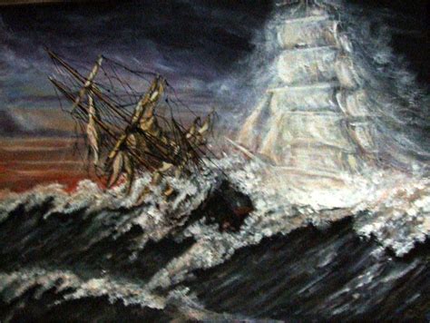 The Flying Dutchman Painting by Mackenzie Moulton - Pixels