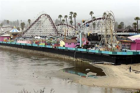 Santa Cruz Beach Boardwalk at risk due to rains - SFGate