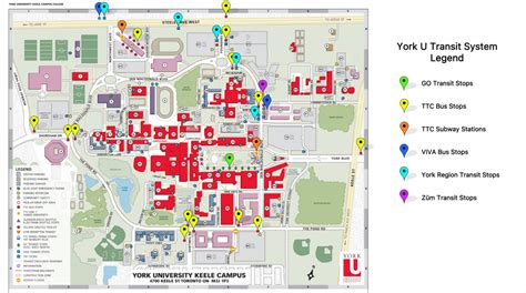 York University Campus Map: A Comprehensive Guide - Map Of Europe