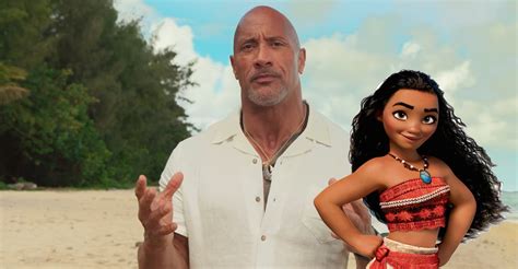 Live-Action Moana Movie with Dwayne Johnson Revealed